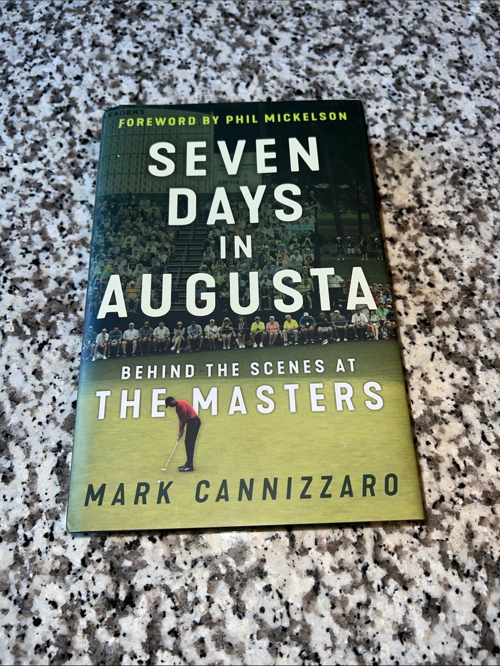 Seven Days in Augusta Hard Cover Book